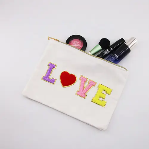 New Travel Nylon Stduents Korean Style Wholesale Letter Nylon Makeup Bags